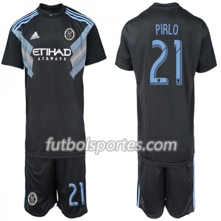 Camisetas New York City PIRLO 21 Niño Segunda Equipacion 2018/2019